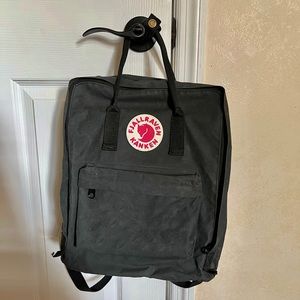 Fjallraven Kanken Black Backpack